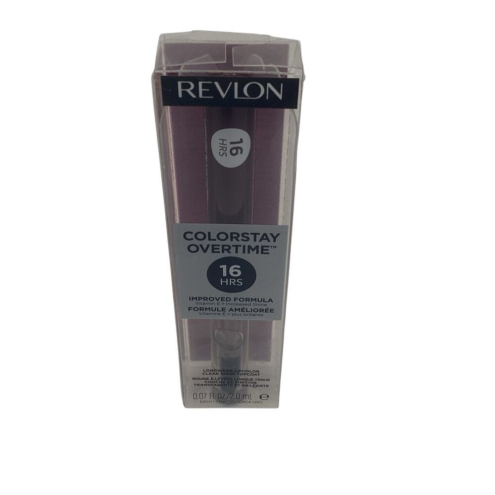 NEW Revlon ColorStay Overtime 16HR Liquid Lip Color-500 Limitless‎ Black Cherry